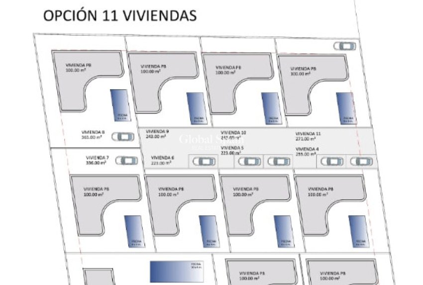 Wiederverkauf - GRUNDSTÜCK -
LOS MONTESINOS - Costa Blanca