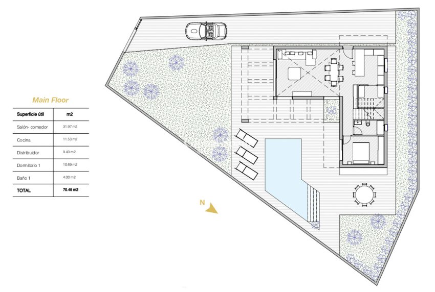 Wiederverkauf - VILLA -
CIUDAD QUESADA - center