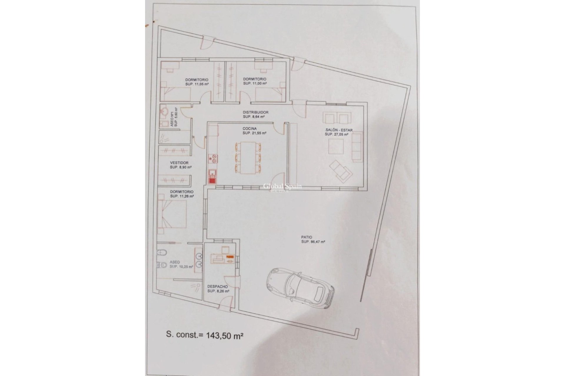 Wiederverkauf - VILLA -
PILAR DE LA HORADADA - Costa Blanca