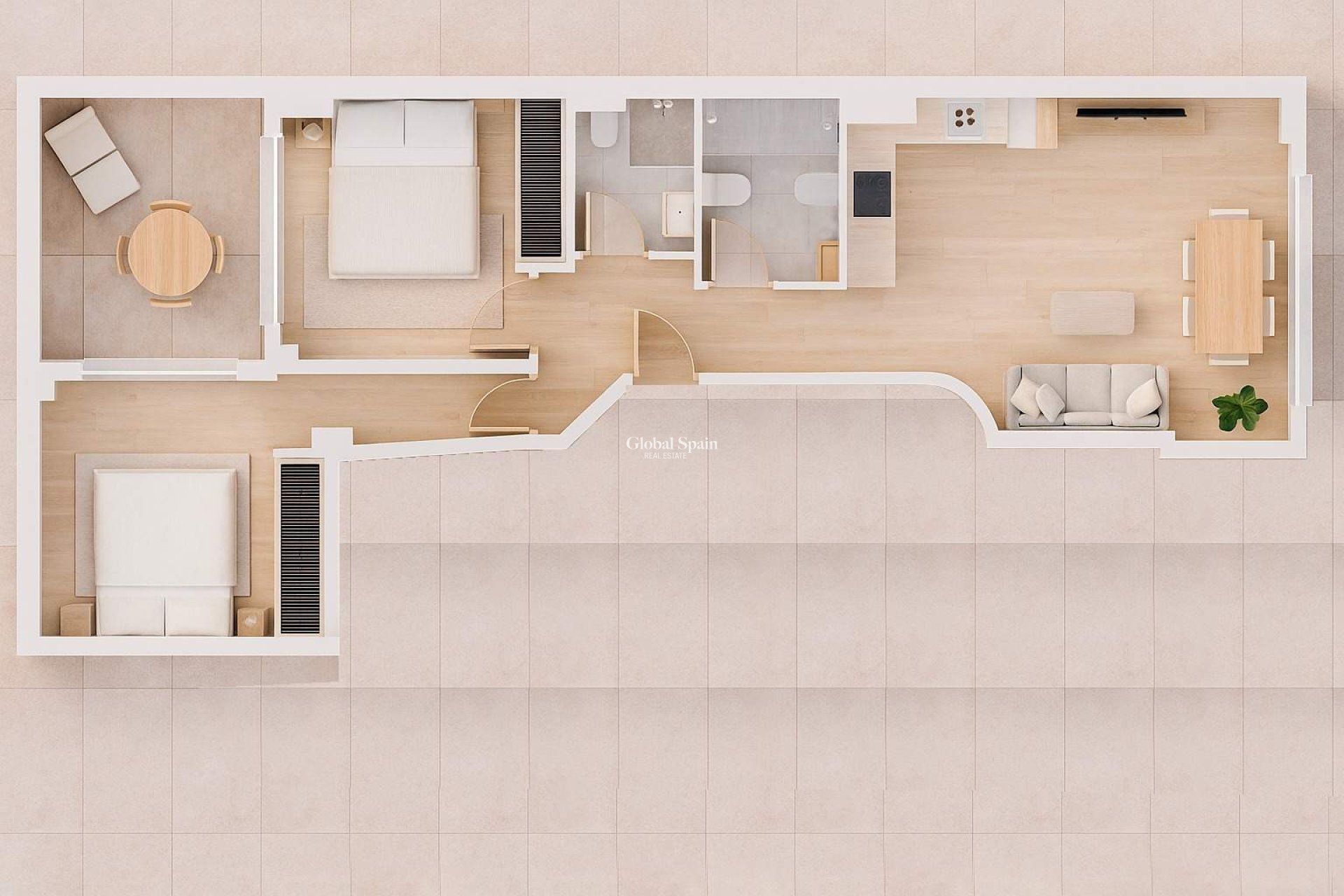 Wiederverkauf - WOHNUNG -
ALICANTE - CAROLINAS