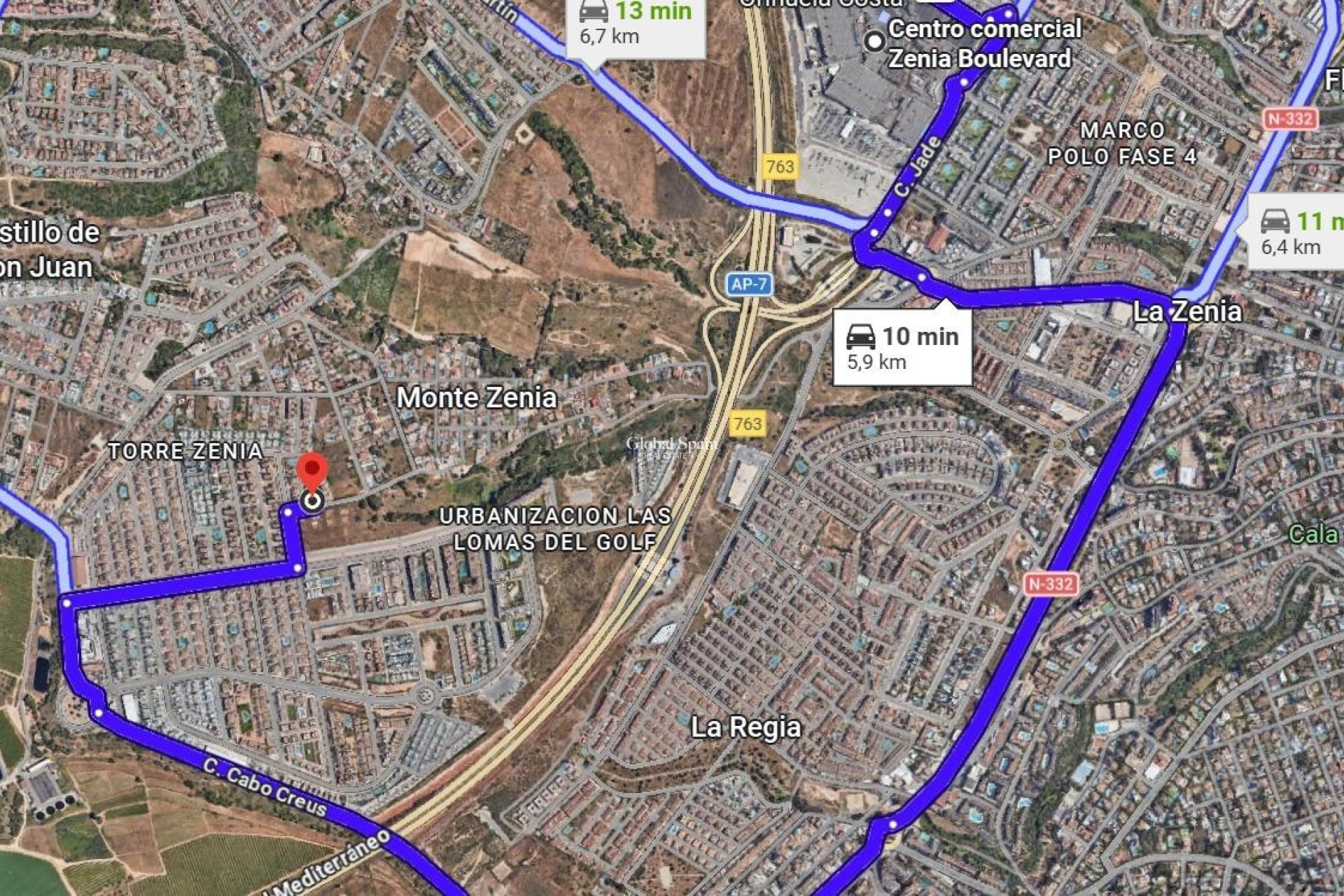 Wiederverkauf - WOHNUNG -
ORIHUELA COSTA - Monte Zenia