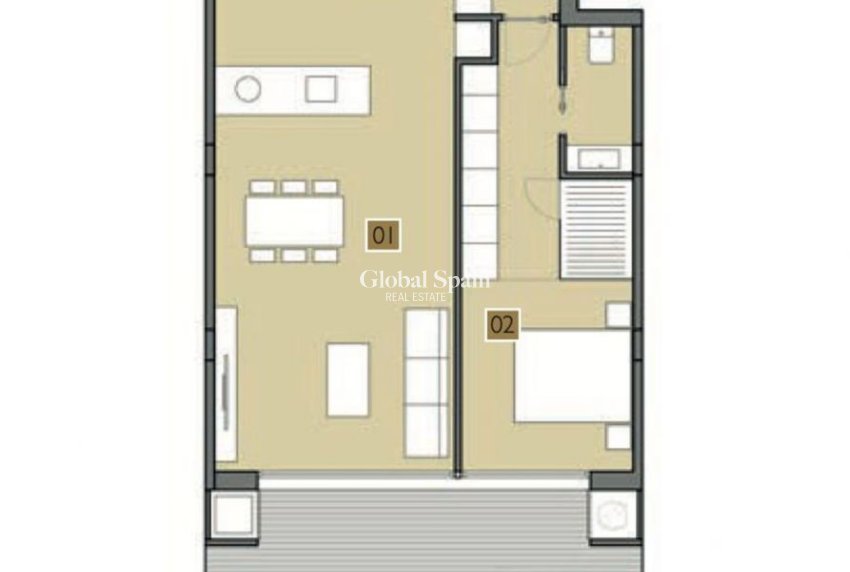 Wiederverkauf - WOHNUNG -
ORIHUELA - LAS COLINAS GOLF RESORT