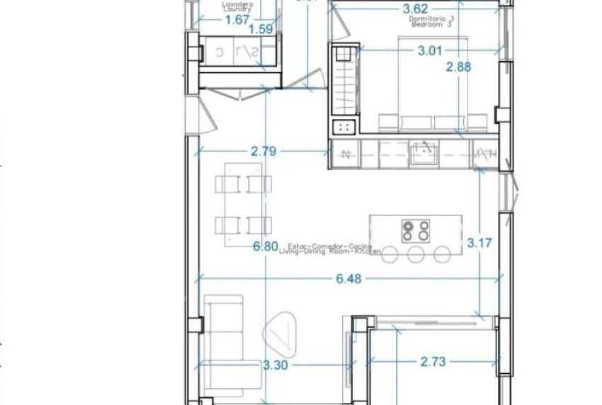 Wiederverkauf - WOHNUNG -
ORIHUELA - Las Colinas Golf