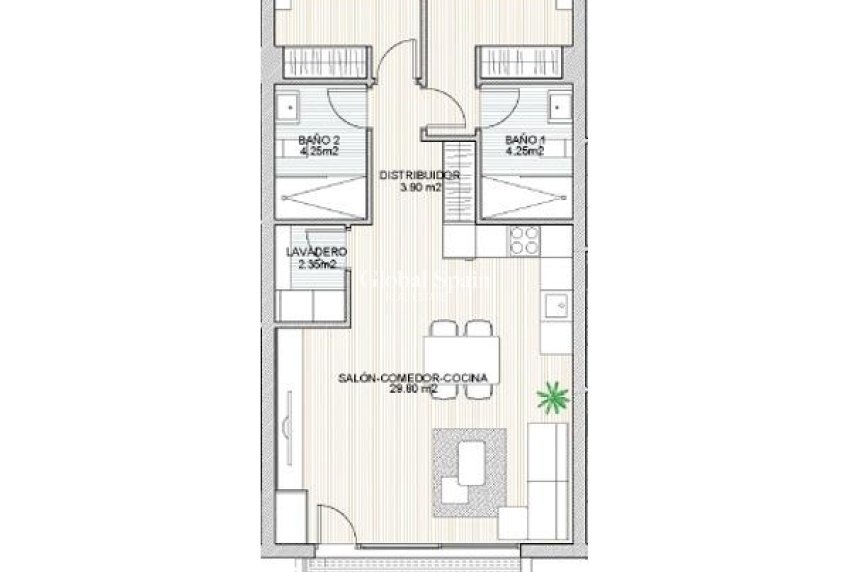 Wiederverkauf - WOHNUNG -
SAN PEDRO DEL PINATAR - Lopagán