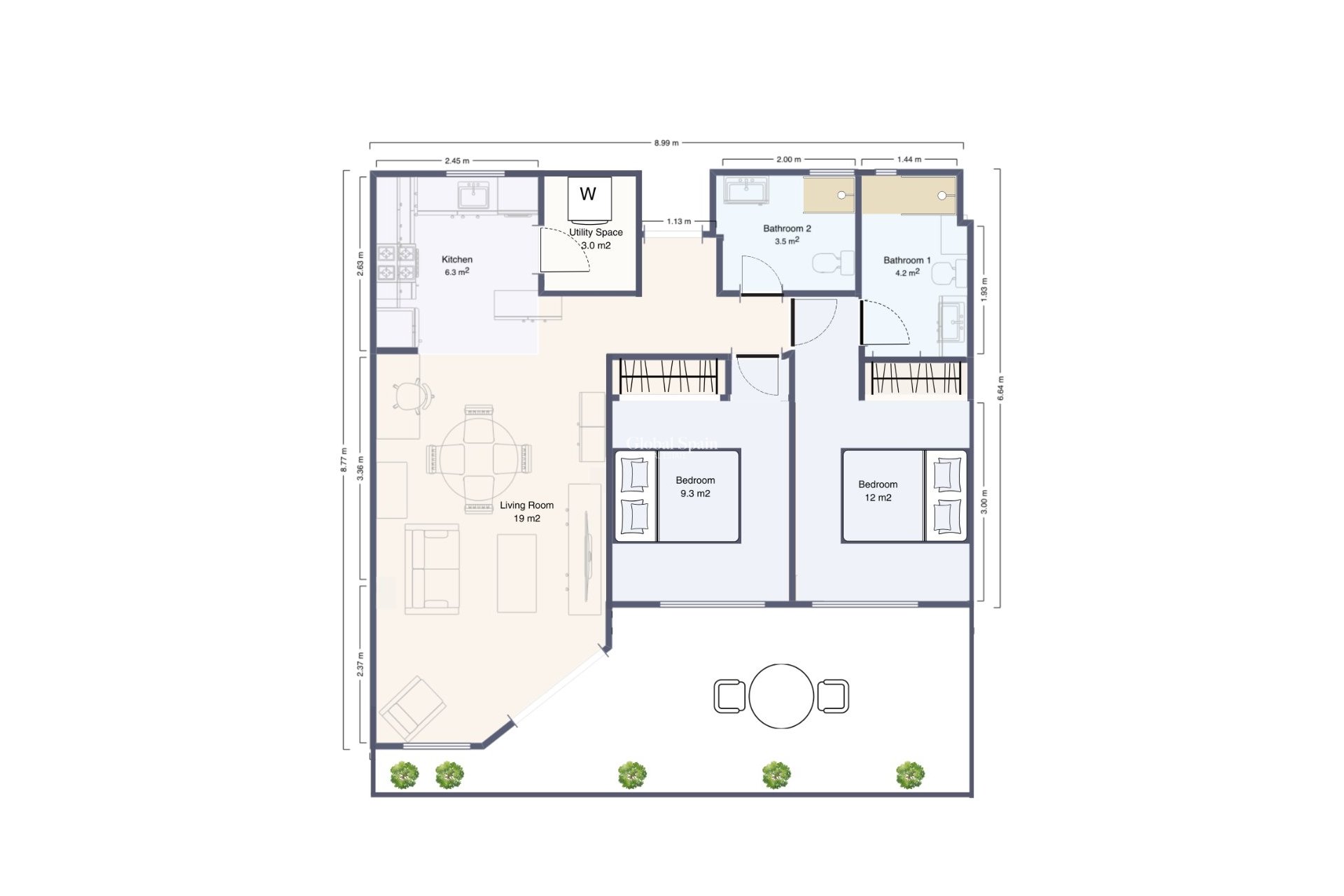 Wiederverkauf - WOHNUNG -
TORREVIEJA - Costa Blanca