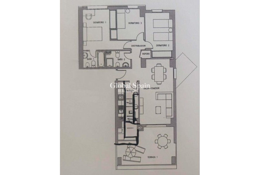 Wiederverkauf - WOHNUNG -
VILLAJOYOSA - Costa Blanca