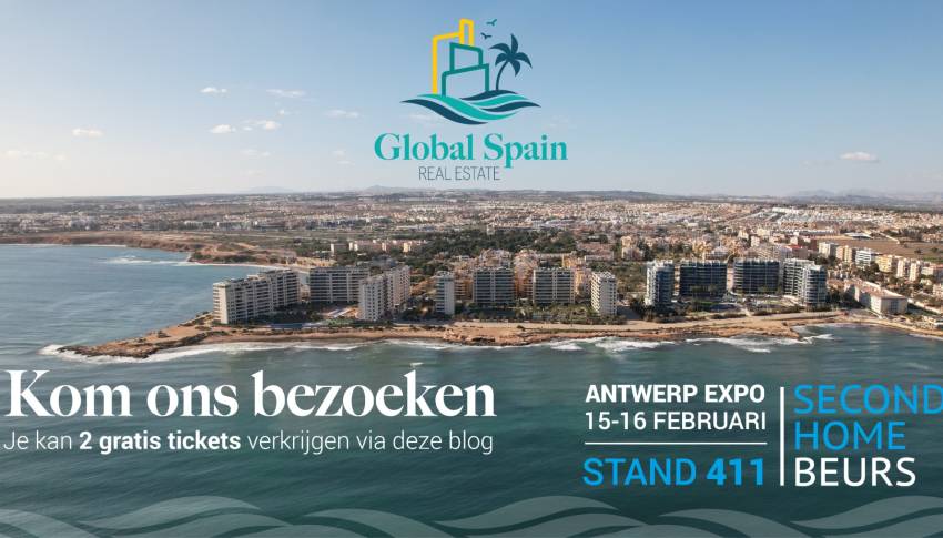 Global Spain is back again at the Second Home Expo (15-16 February): Discover the most beautiful homes on the Costa Blanca, Costa Cálida and Mallorca.