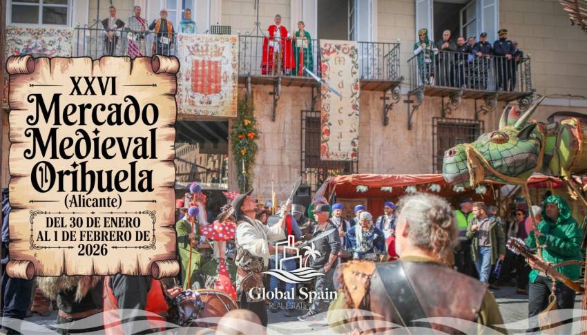 The XXVI Medieval Market of Orihuela (Alicante) 2026: a journey through time