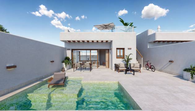 NIEUWBOUW VILLA MET ZWEMBAD IN TORRE-PACHECO, MURCIA