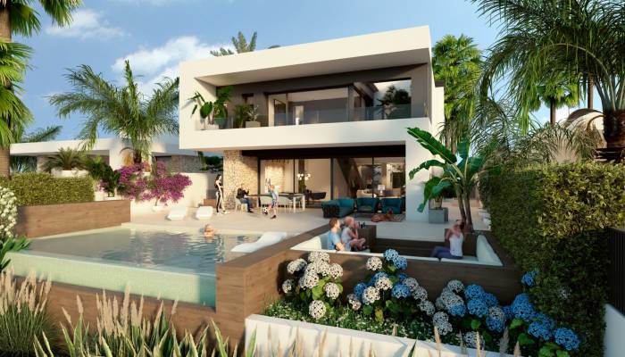 LUXE VILLA MET ZICHT OP EEN GOLFRESORT, ALGORFA