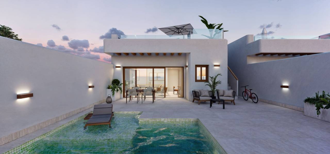 NEUBAUVILLA MIT POOL IN TORRE-PACHECO, MURCIA