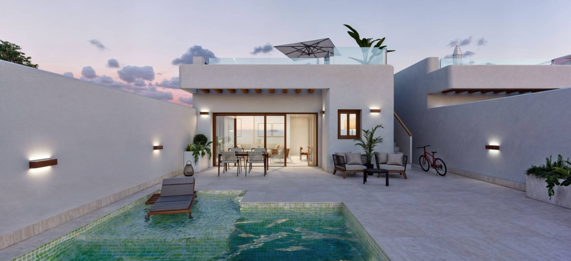 NEUBAUVILLA MIT POOL IN TORRE-PACHECO, MURCIA