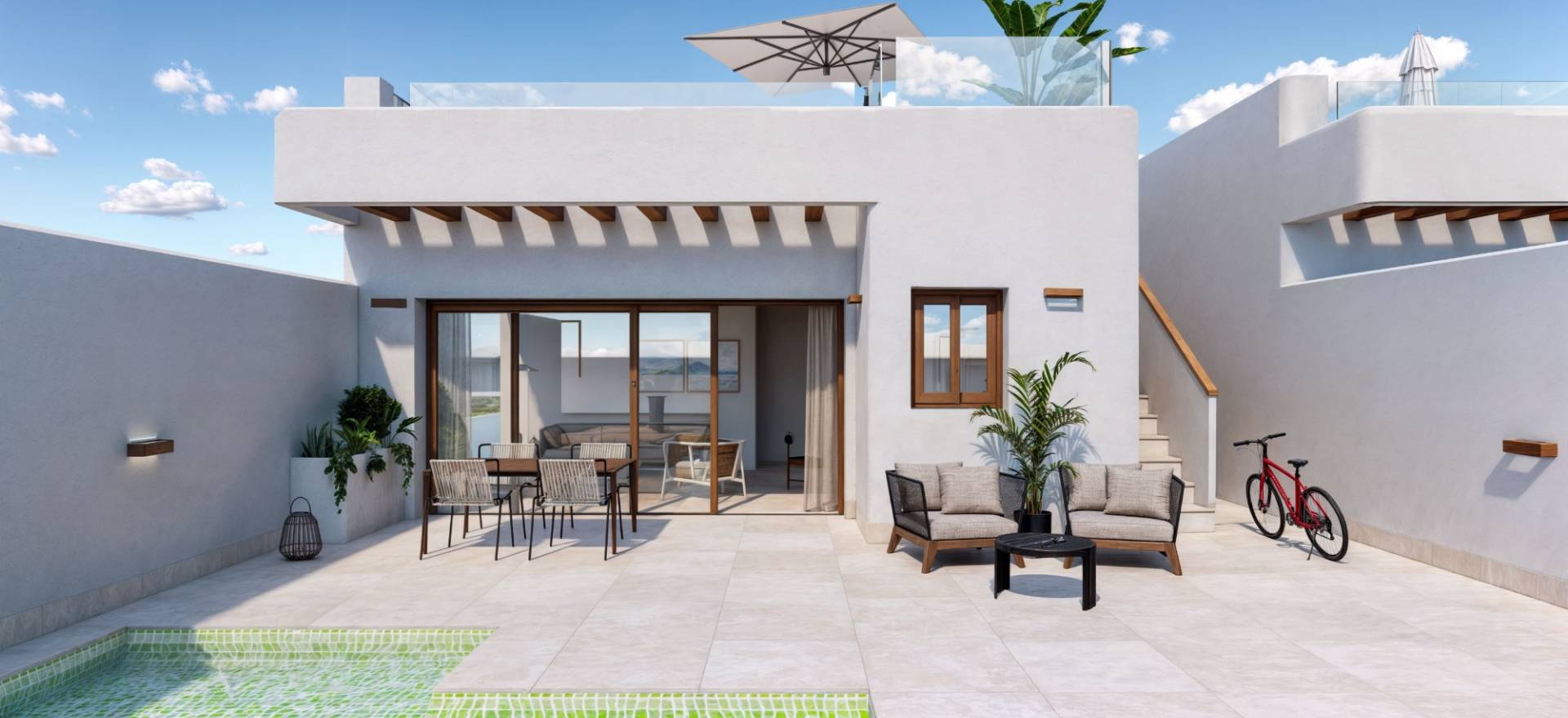 NEUBAUVILLA MIT POOL IN TORRE-PACHECO, MURCIA