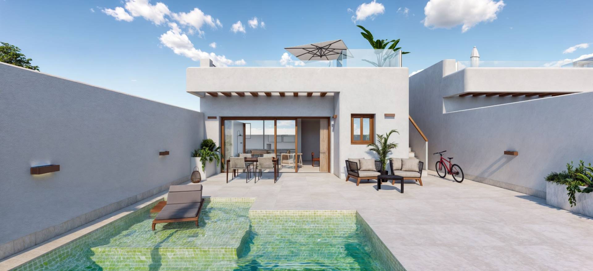 NEW BUILD VILLA WITH POOL IN TORRE-PACHECO, MURCIA