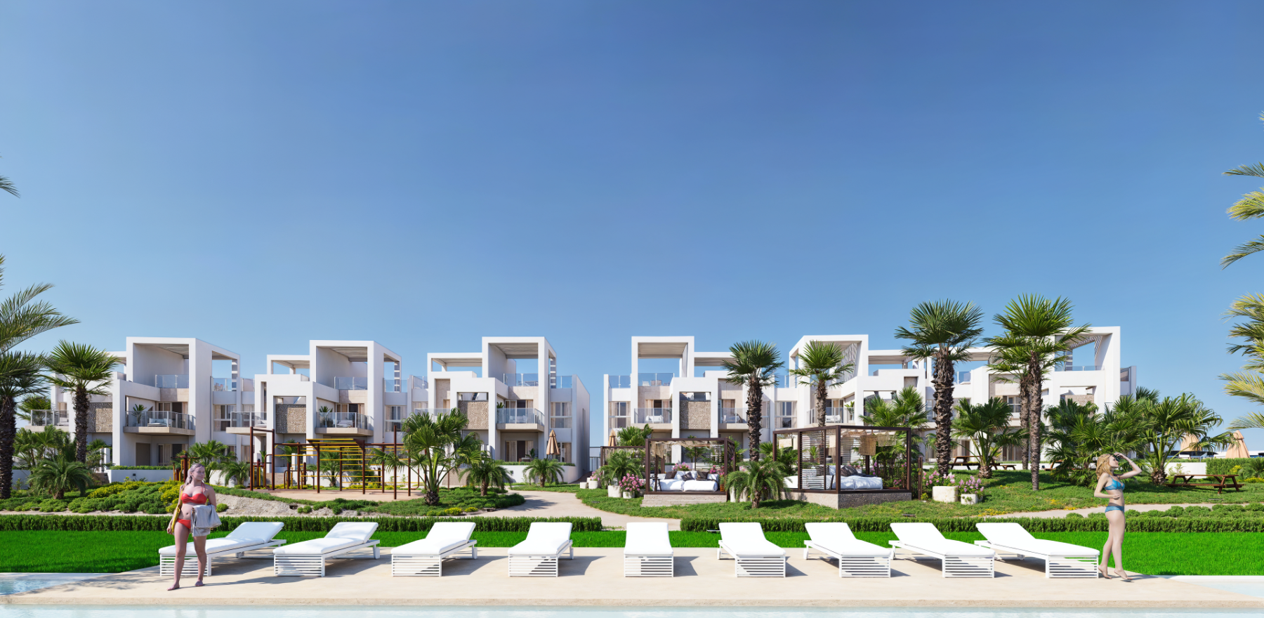 LUXUSVILLEN MIT 3 SCHLAFZIMMERN IN CIUDAD QUESADA