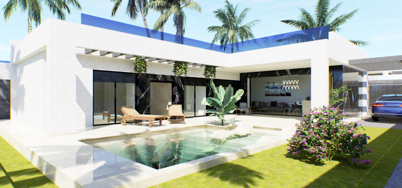 VILLA MIT POOL IN ALGORFA, COSTA BLANCA