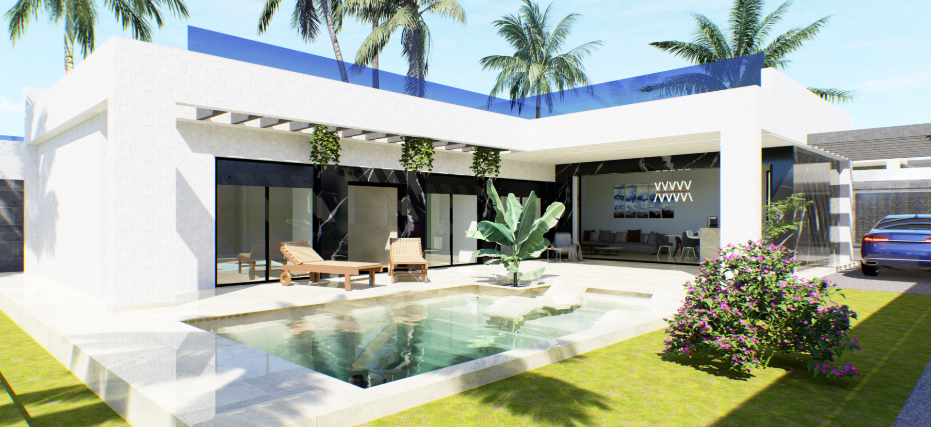 VILLA MIT POOL IN ALGORFA, COSTA BLANCA