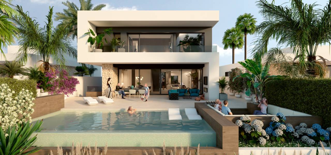 LUXUSVILLA MIT BLICK AUF EIN GOLFRESORT, ALGORFA