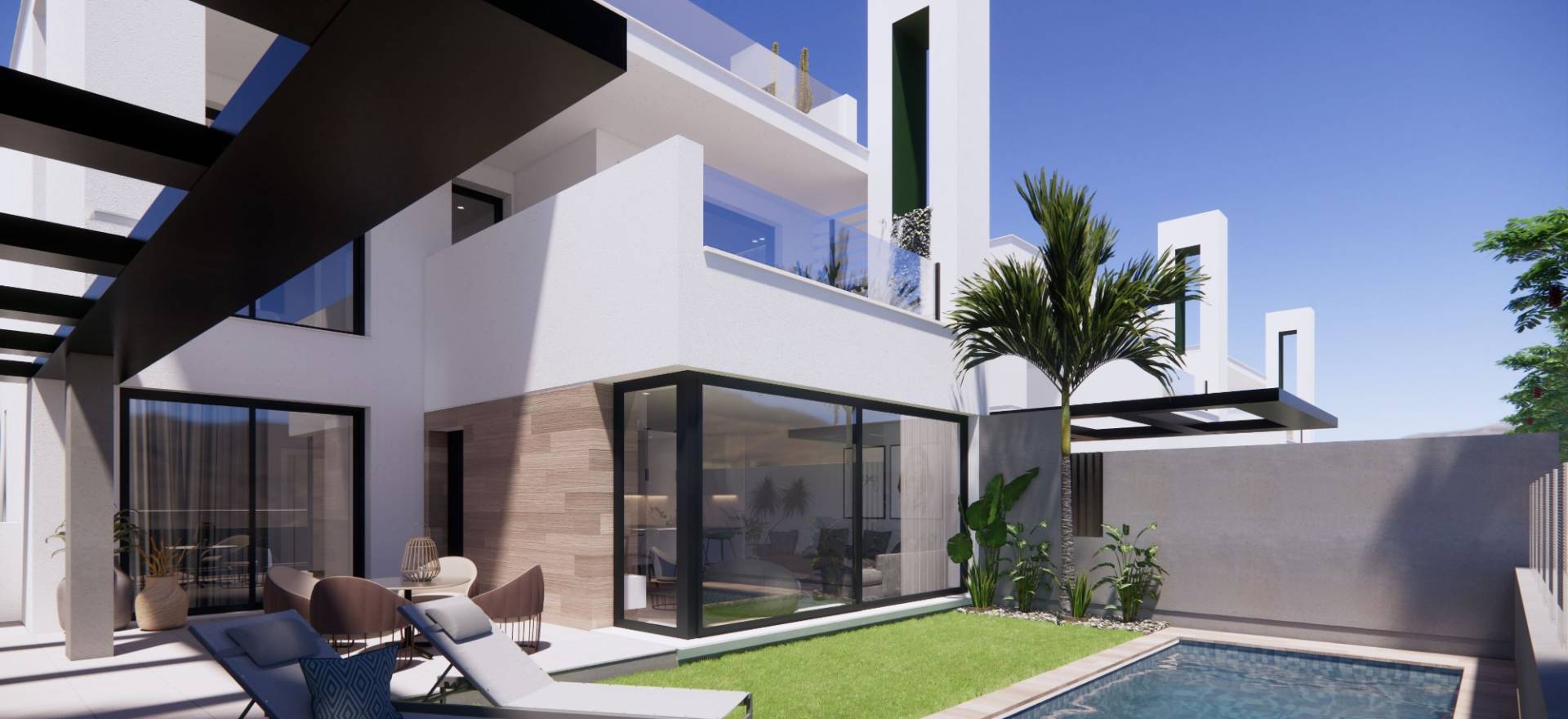 EXCLUSIVA VILLA DE 3 DORMITORIOS EN SANTA ROSALÍA