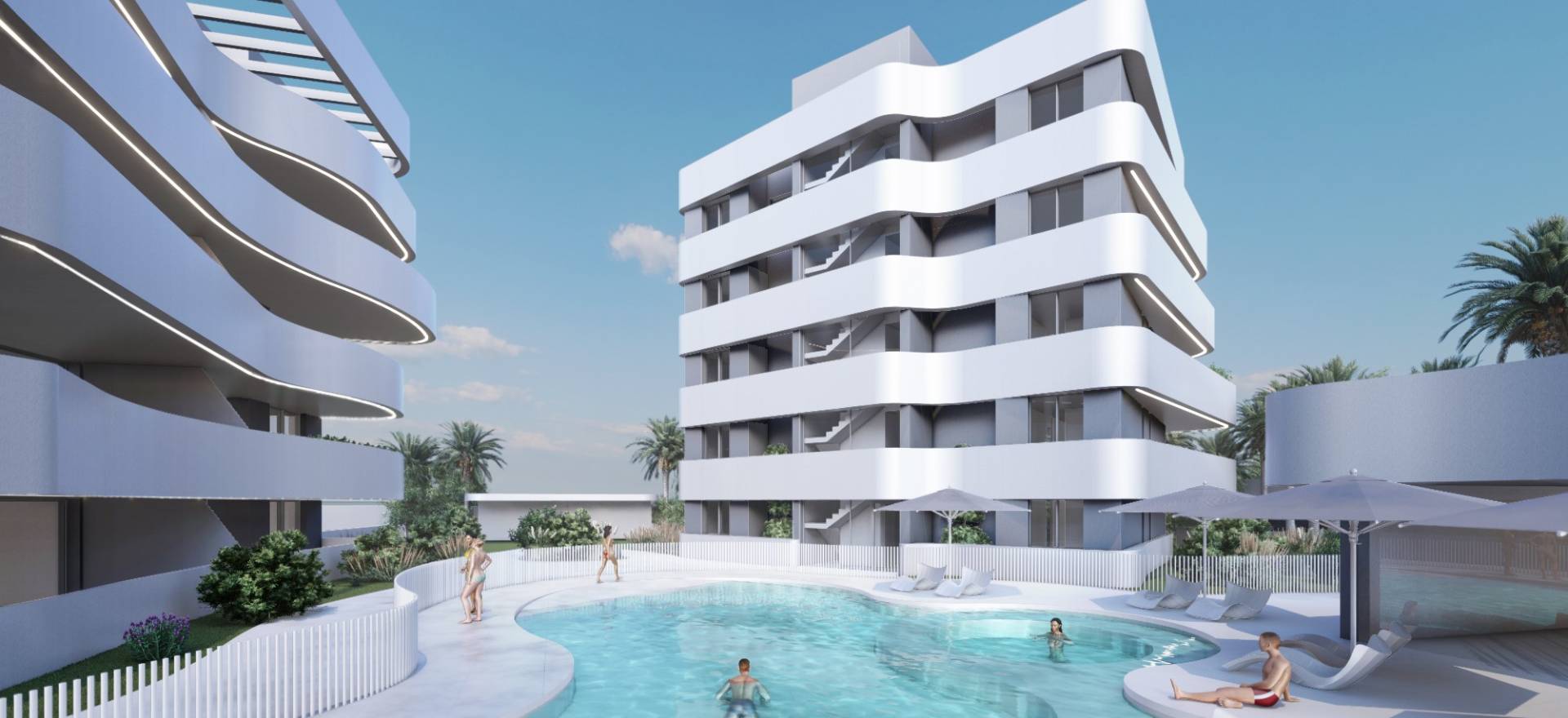 NEUBAUWOHNUNG IN GUARDAMAR DEL SEGURA, EL RASO