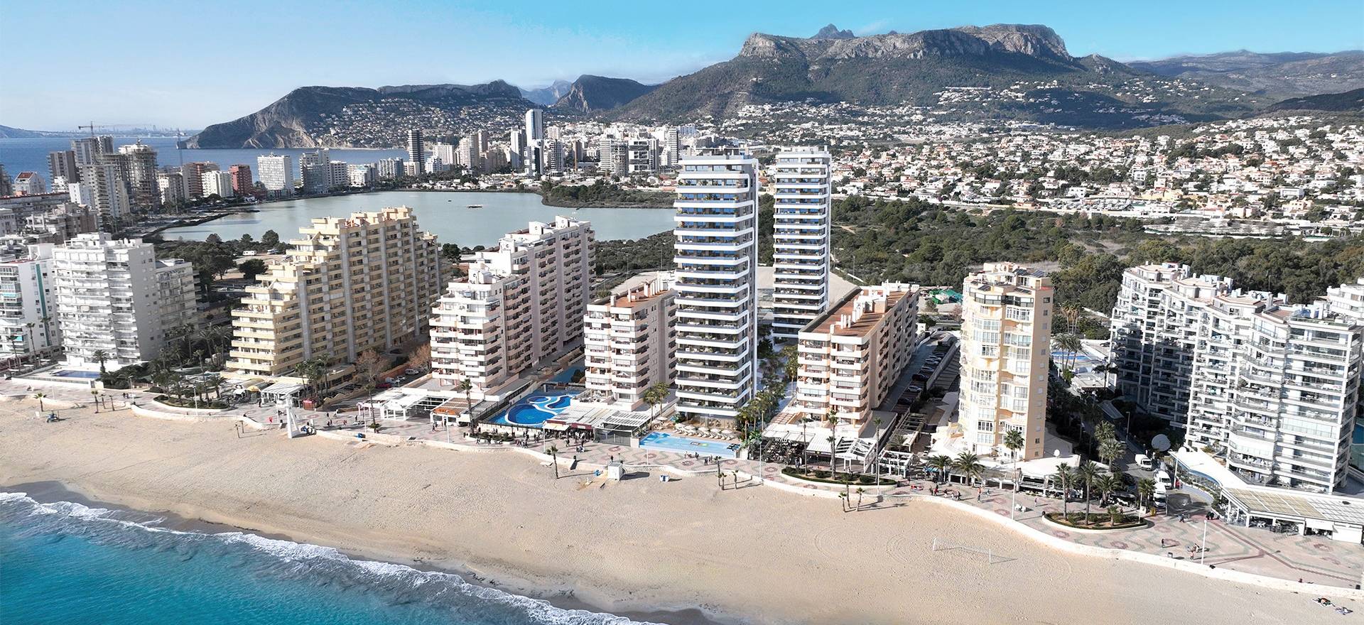 Zwei-Zimmer-Apartment am Meer in Calpe