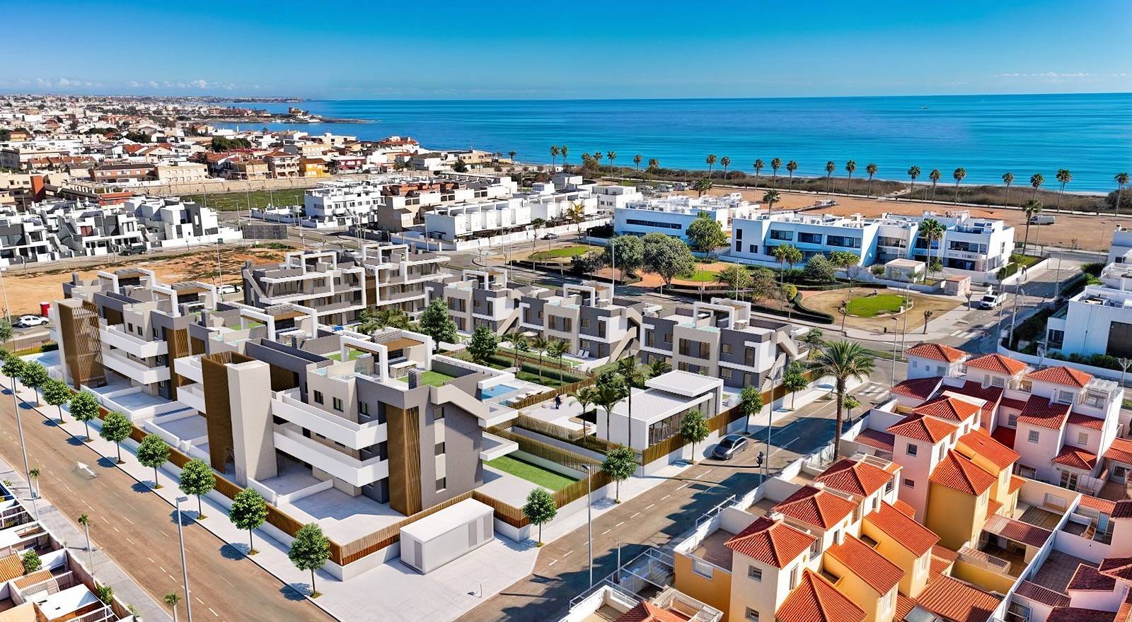 MIESZKANIE Z 3 SYPIALNIAMI W TORRE DE LA HORADADA