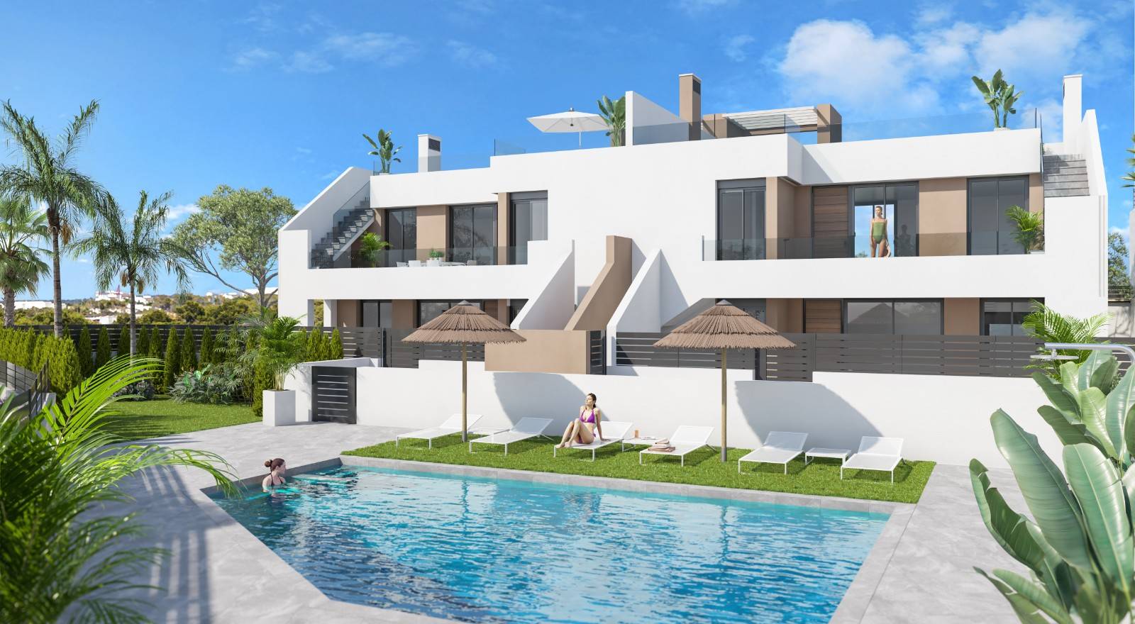 Bungalow de 2 o 3 dormitorios en Vera Playa, Almería