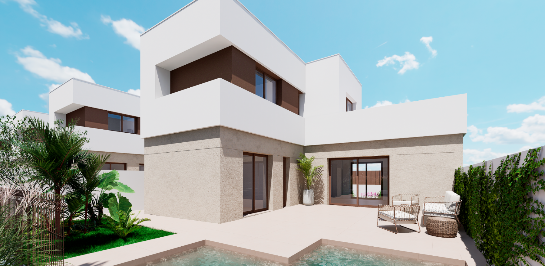 VILLA CON PISCINA EN LOS ALCÁZARES, COSTA CÁLIDA